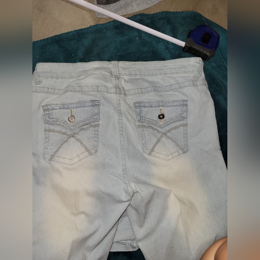Light Gray Cargo Pants with Pocket Details